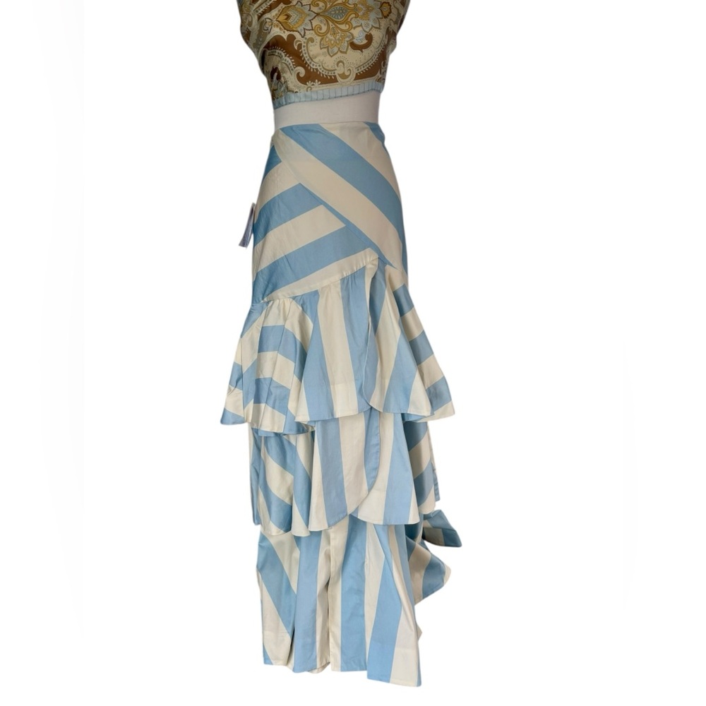 Mestiza Blue Stripe Convertible Skirt-NWT - Picture 5 of 14